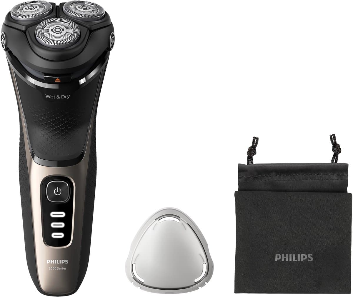 Philips Shaver 3000 Series S3242/12 Elektrisch scheerapparaat voor nat en droog scheren