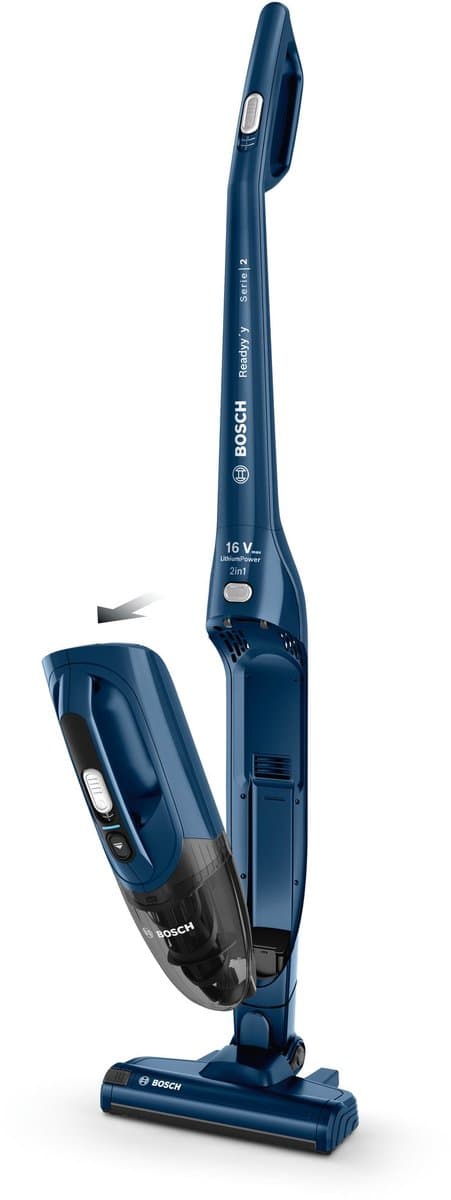 Bosch BBHF216 - dradloze steelstofzuiger - blauw