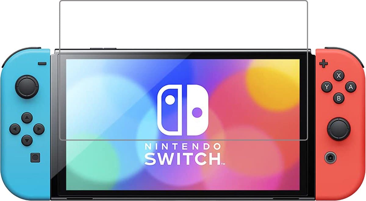 Screenprotector Geschikt voor Nintendo Switch OLED Screenprotector Tempered Glass Screen Protector Gehard Glas