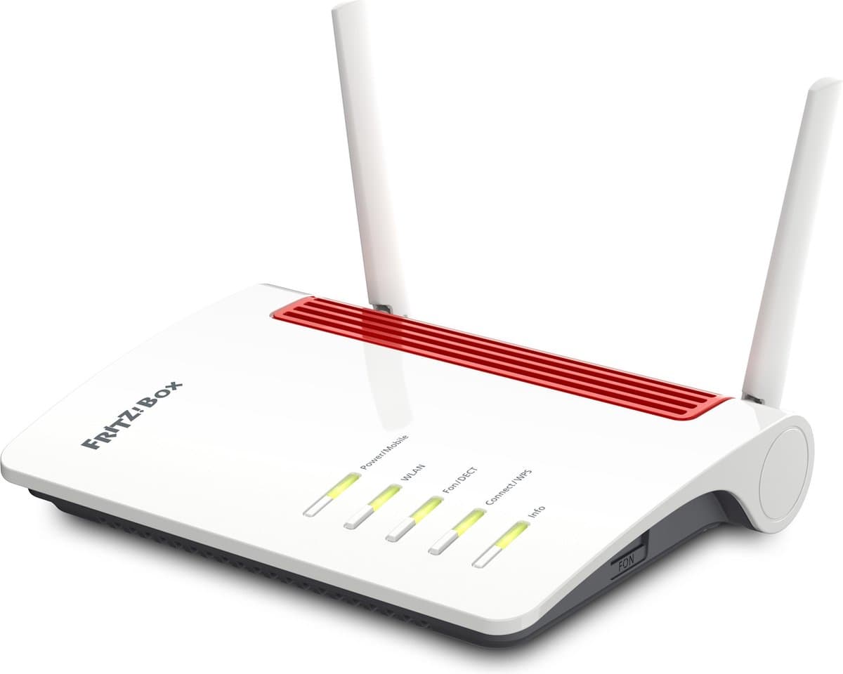 FRITZ!Box 6850 5G - Router - Mesh Master - 3G-4G-5G - Dual-Band - WiFi 5 - 400 - 866 Mbps - Internationaal model