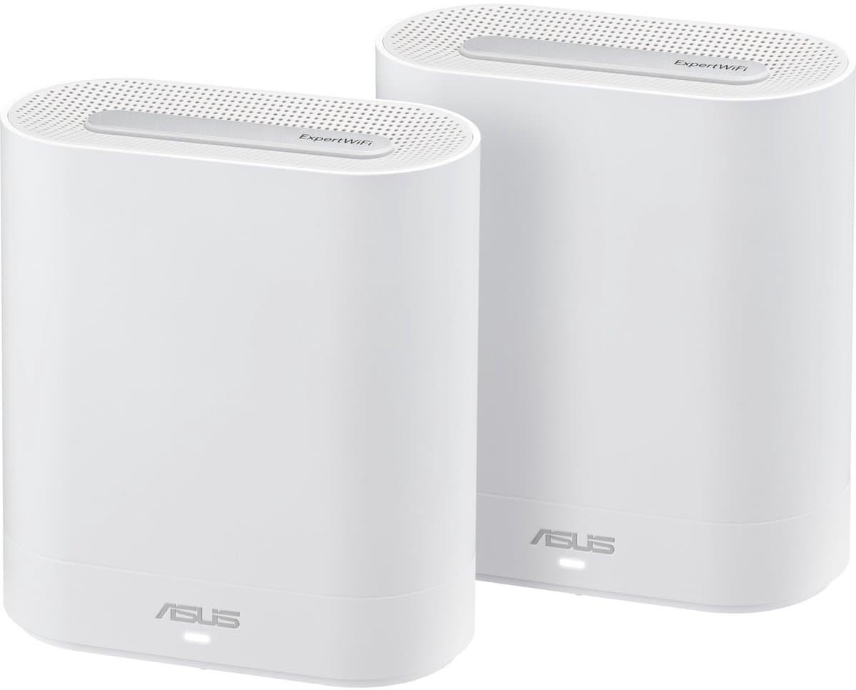ASUS ExpertWiFi EBM68 - Mesh WiFi - Tri-band - Wi-Fi 6 - AX7800 - 2-Pack