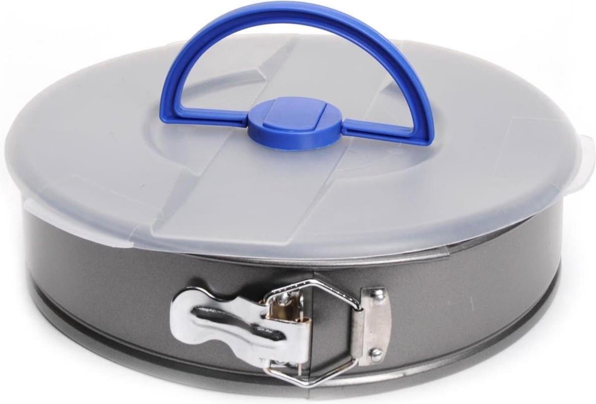 alpina Springvorm - Ø 26 CM - Anti-aanbaklaag - met Deksel