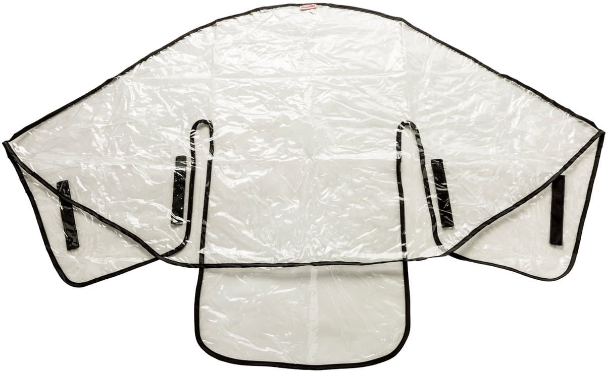 Innopet Universele Regenhoes Buggy's - Hondentrolley - Transparant One Size