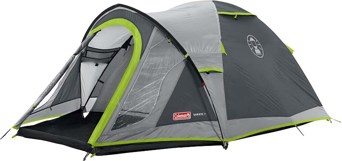 Coleman Darwin 3 Plus Koepeltent - 3-Persoons - Grijs