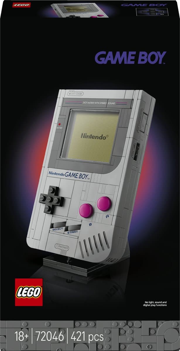LEGO Game Boy Bouwpakket voor Volwassenen - 72046