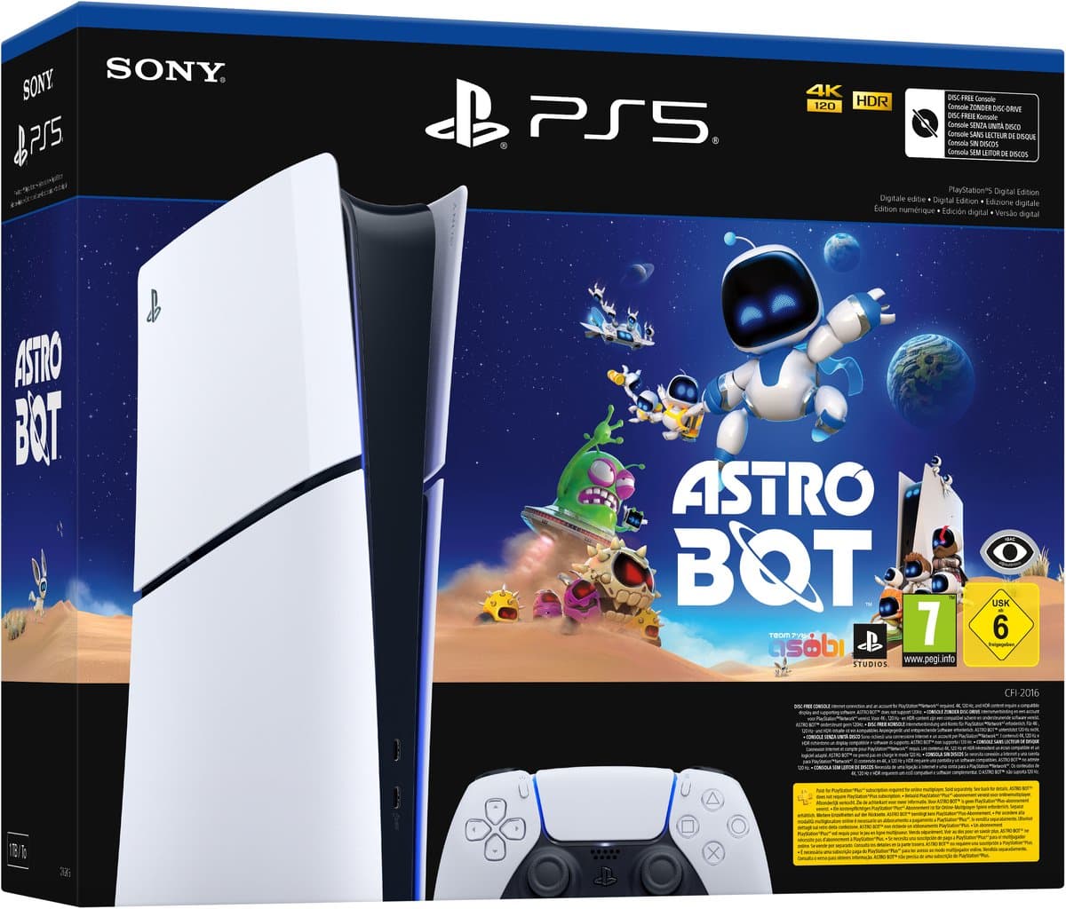 PlayStation 5 - Slim Digital Edition - Astro Bot bundel