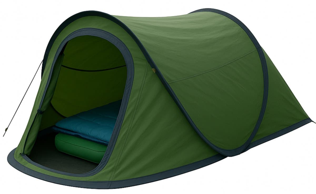 HIXA Pop-Up Tent - 1 Persoons - Groen - festival - 210x120x95cm - Kamperen