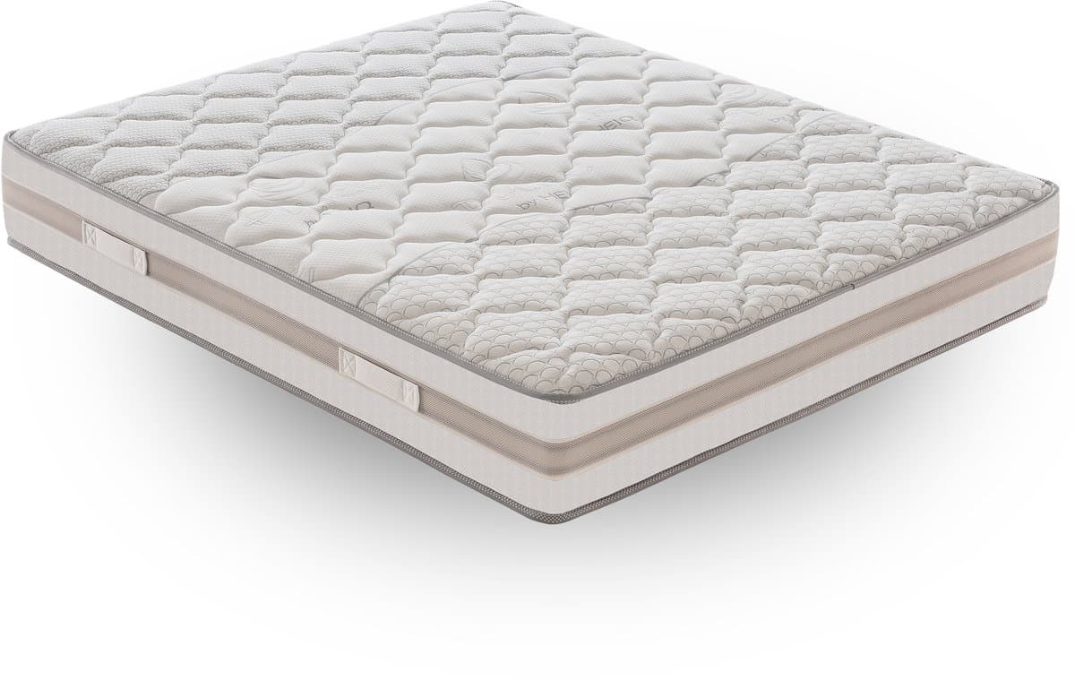 iLoveSleep - Matras PARIGI 120x200 Pocketvering Matras - Dikte 25 cm - 5cm traagschuim - met 9 zones - Verwijderbaar