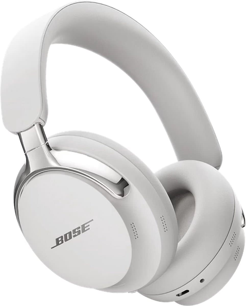 Bose QuietComfort Ultra Headphones (2nd Gen) – Draadloze over-ear koptelefoon – Active Noise Cancelling – Wit