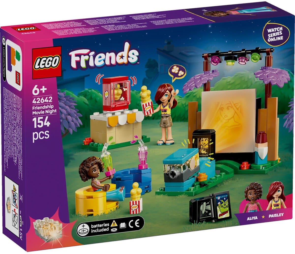 LEGO Friends Filmavond Bouwpakket voor Kinderen - 42642