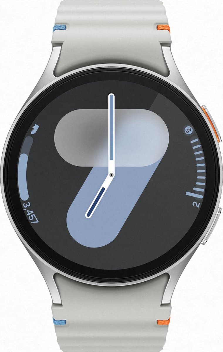 Samsung Galaxy Watch7 - smartwatch - 44mm - E-simkaart - Zilverkleurig