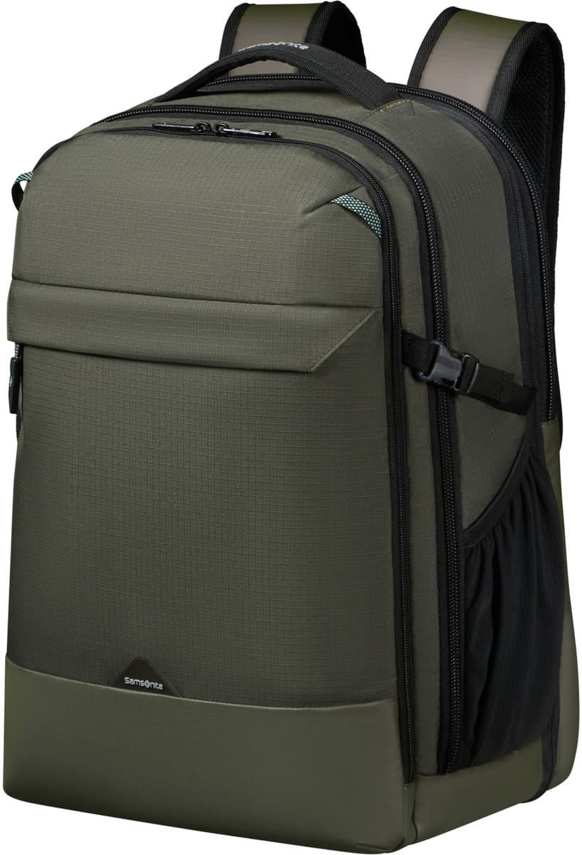 Samsonite Rugzak - Roadseeker Laptop Backpack L 17.3 -uitbreidbaar -Dark olive - 40 l