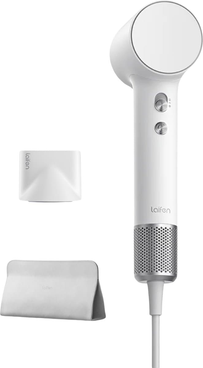 Laifen Mini High Speed Fohn - Reisfohn – 3 Warmtestanden – Ionische Technologie – Kindermodus – Compact