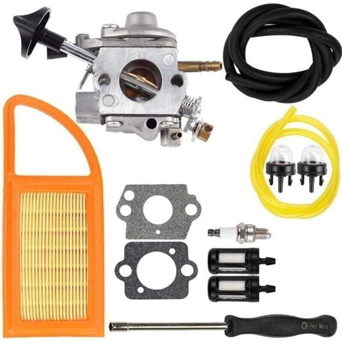 Reparatieset geschikt voor de carburateur van Stihl bladblazers (modellen: XU, BR500, BR550 en BR600).