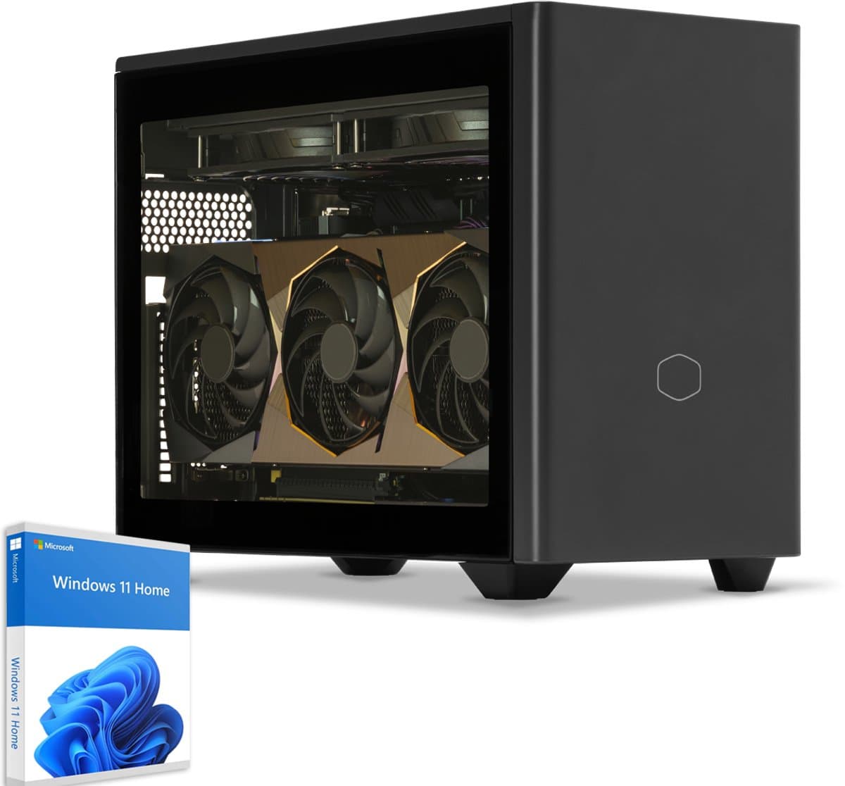 Sedatech Pro Gaming Mini-PC Waterkoeling ITX • Intel i9-14900KF 24x 3.2GHz • Radeon RX 9070XT • 64Gb DDR5 • 2Tb SSD M.2 • WiFi • Bluetooth, USB C • Windows 11 • Desktop computer