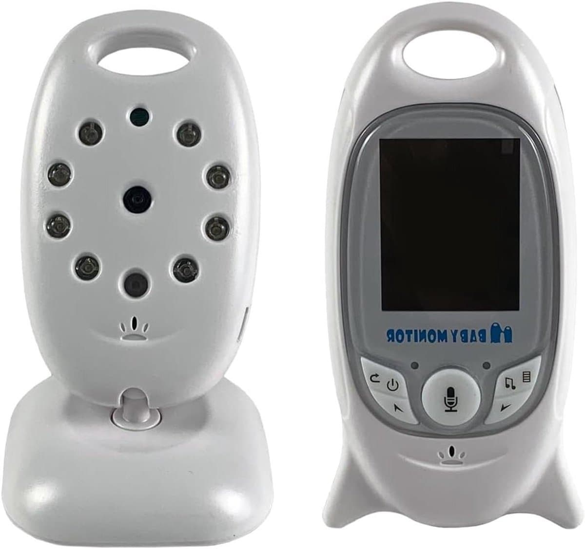 Babymonitor met Camera - Babyfoon Video - Baby in de gaten houden - Audio en Video - 2 inch display