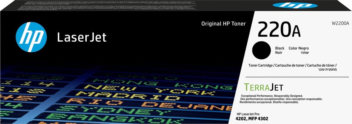 HP 220A - Tonercartridge - Origineel - Standaard Capaciteit - Zwart