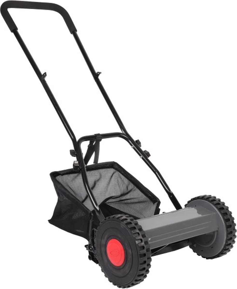 Talen Tools – Handgrasmaaier – Gazonmaaier – 30 cm – Met opvangbak – 16 liter