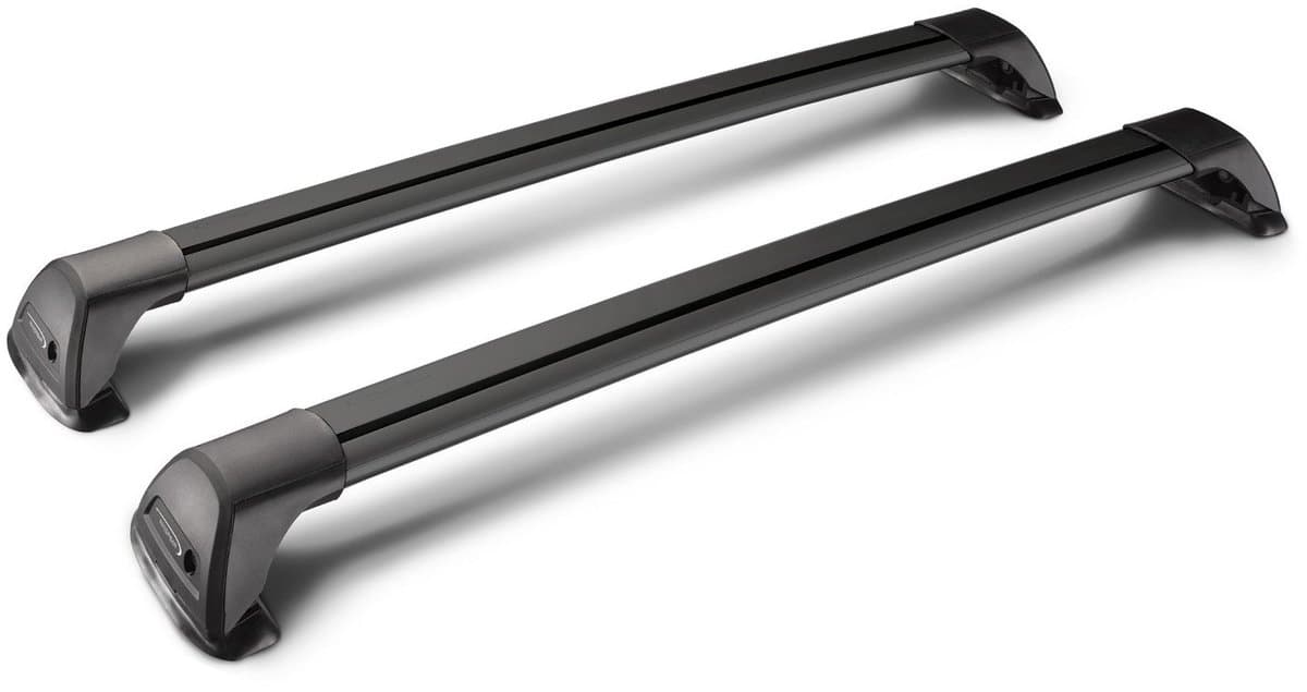 Dakdragers geschikt voor MG HS II 2024-heden Yakima Aero FlushBar zwart