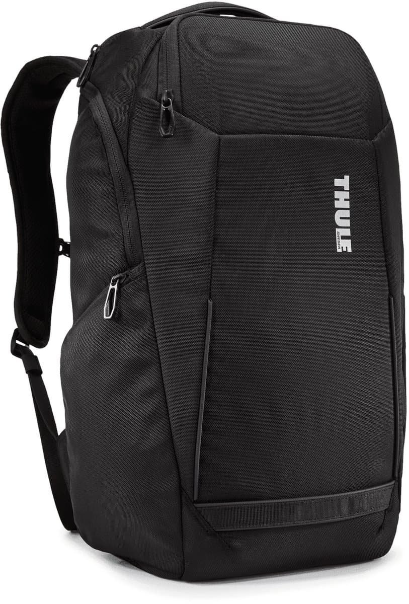 THULE Vrije tijd rugzak Rugzak met laptopvak Accent Recycled Backpack 28L Black Zwart