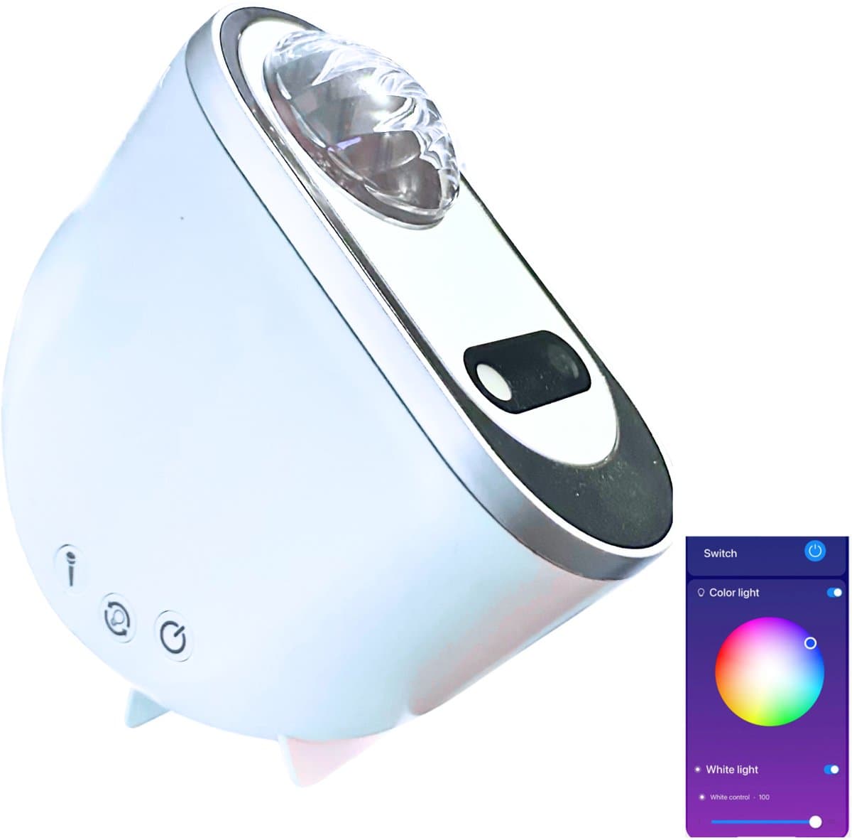 Northern Lights Projector - Met App - Aurora Sterrenhemel Projector - Galaxy lamp - Noorderlicht Projectorlamp - Nachtlamp met timer