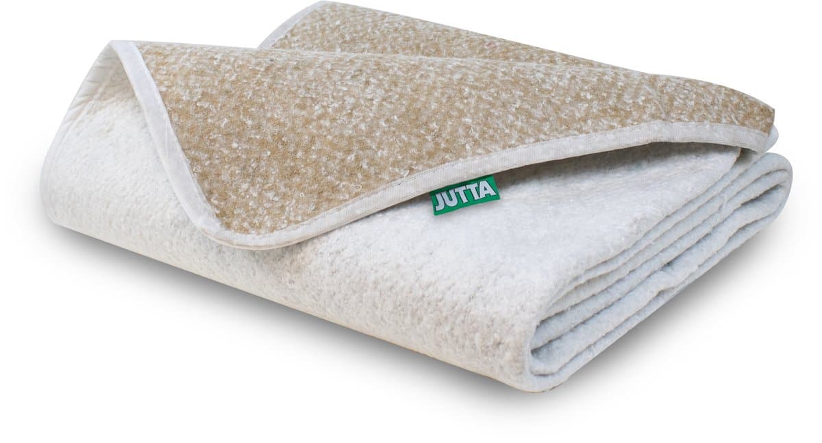 Jutta Matrasbeschermer 60x120 Ledikant - 100% puur natuur Jute - Beschermt uw kostbare matras en bedbodem - Matrasonderlegger