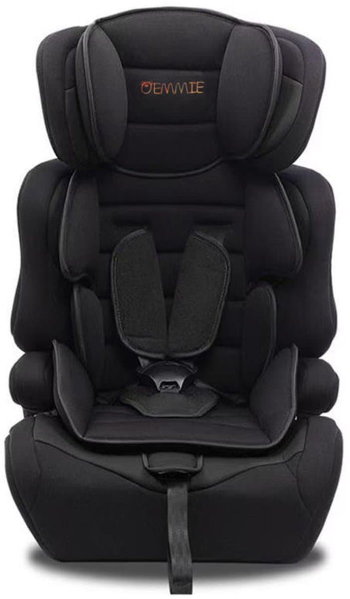 Oemmie Autostoel - Autostoeltjes - Kinderstoel Auto - Kinderzitje - Autozitje - Groep 1/2/3 (67-150cm) - Zwart