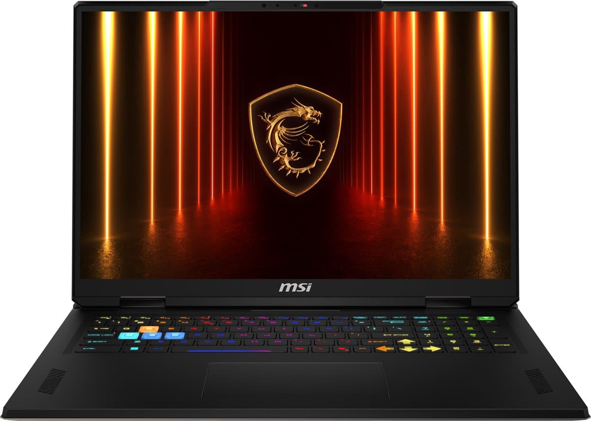 MSI Vector 18 HX AI A2XWHG-815NL - Gaming Laptop - Core Ultra 9 - RTX 5070 Ti - 32GB/2000GB - 240 Hz - 18 inch