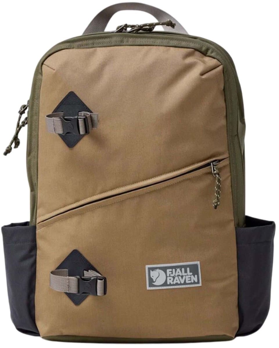 Fjällräven Vrije tijd rugzak Rugzak met laptopvak Vardag 17 Backpack Green - Clay Kaki