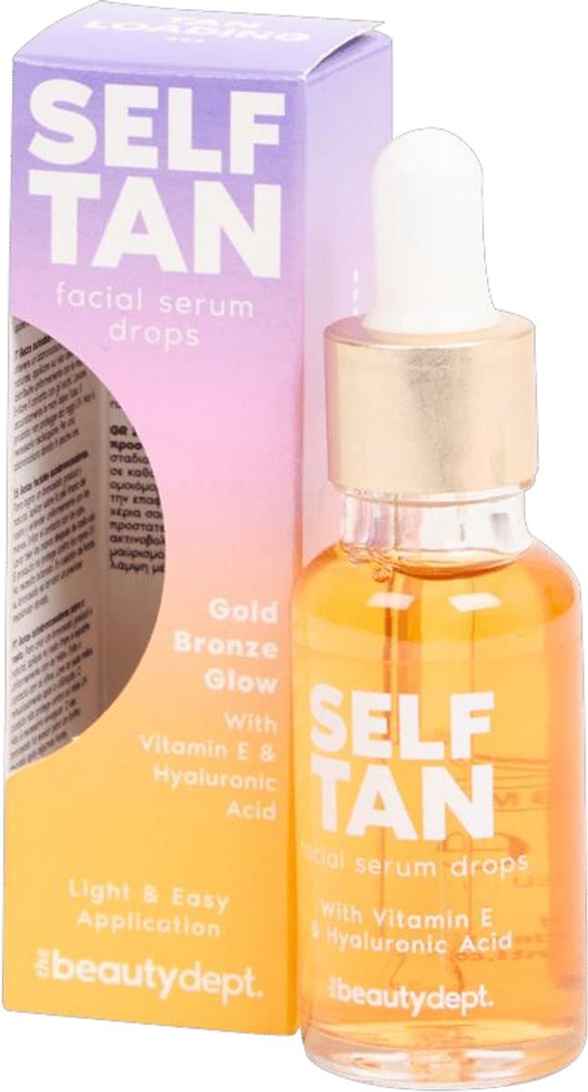 Zelfbruin Serum Gezicht – Hydraterend Zelfbruiner Serum – 20 ml | | Gold Bronze Glow | Met Vitamine E & Hyaluronzuur