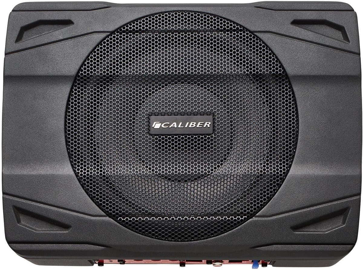 Caliber Subwoofer Auto Met Versterker - 500W Piekvermogen - Actieve Subwoofer - Underseat Subwoofer - 8 Inch Subwoofer