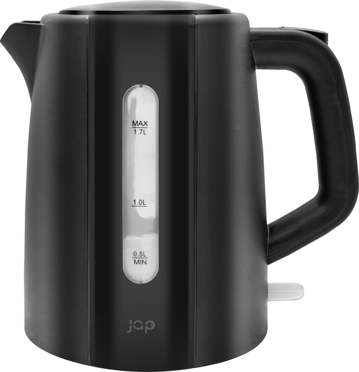 JAP Appliances Thermora - Waterkoker met kalkfilter - Elektrisch - 1.7L - Zwart