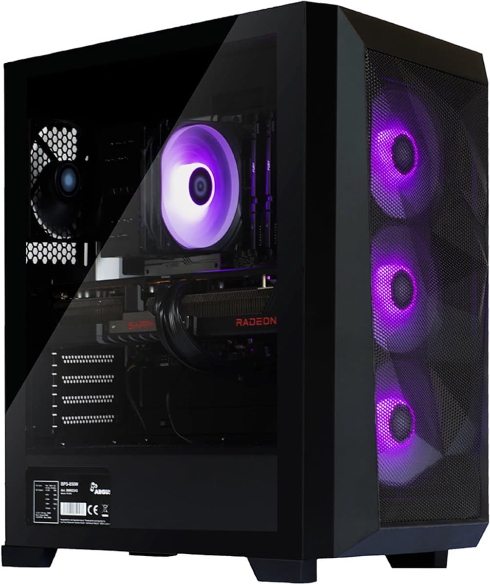 AMD Ryzen 5 7600X3D Game PC/ Streaming computer - Nvidia GeForce RTX 5070 12GB – 64GB RAM – 2.0TB M.2 SSD – Win11 Pro - Breeze