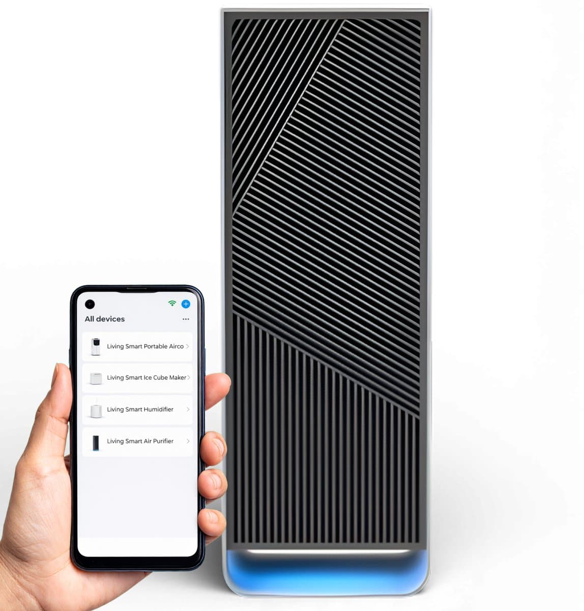 LivingSmart™ LSL200S Luchtreiniger / Air Purifier – HEPA H13 + Koolstoffilter – 230 m³/u – Tot 45 m² – Verwijdert Fijnstof & Geuren