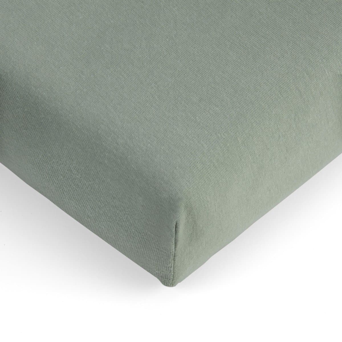 Mingle Moose -hoeslaken jersey- 100% katoen- ledikant -60x120- jade