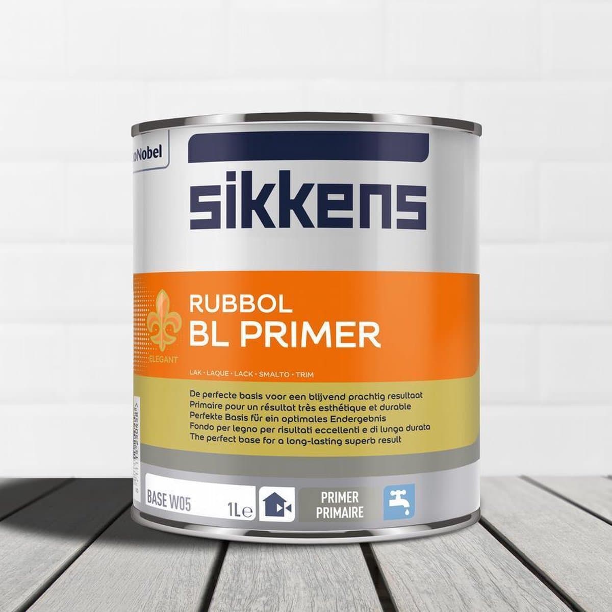 Sikkens Rubbol BL Primer - 1 Liter - Ral 9010