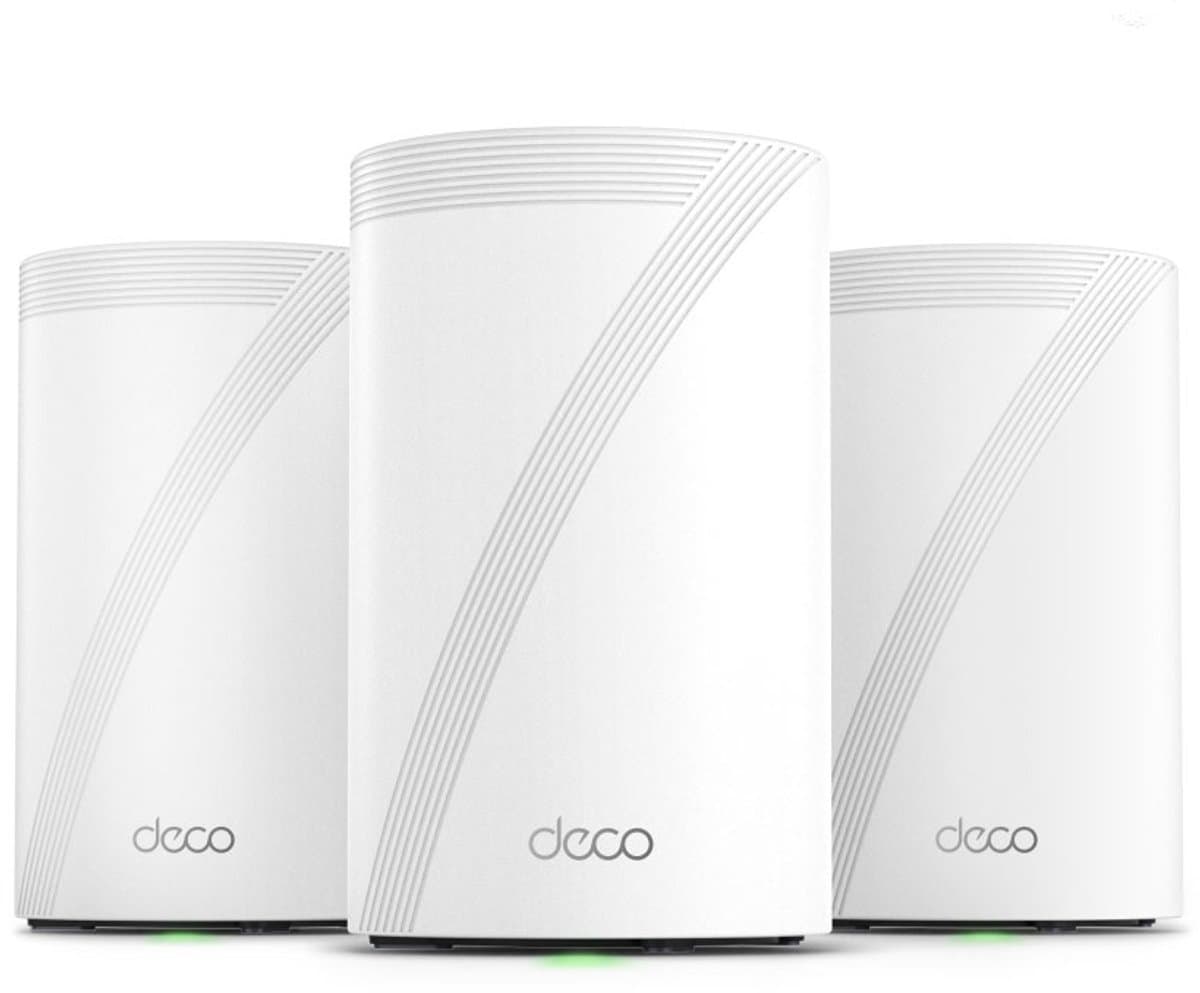 TP-Link Deco BE68 - Mesh Wifi - Wifi Versterker - WiFi 7 - 14000 Mbps - 3-pack