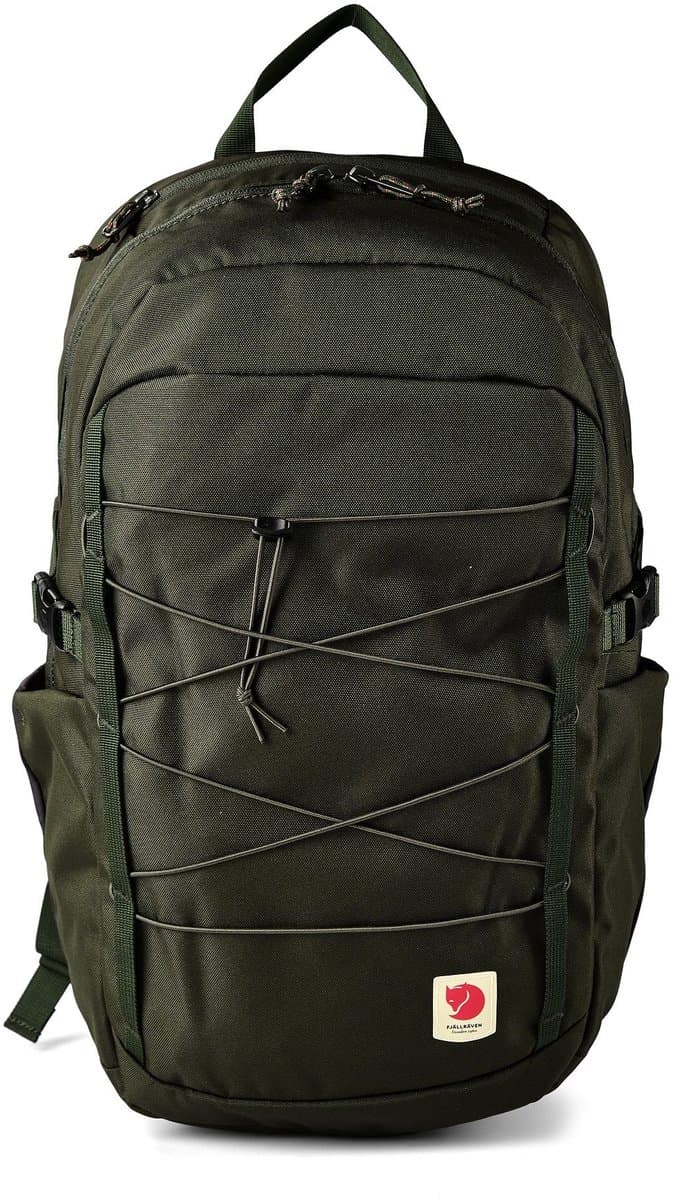 Fjällräven vrijetijdsrugzak rugzak met laptopvak Skule 24 Backpack Deep Forest donkergroen