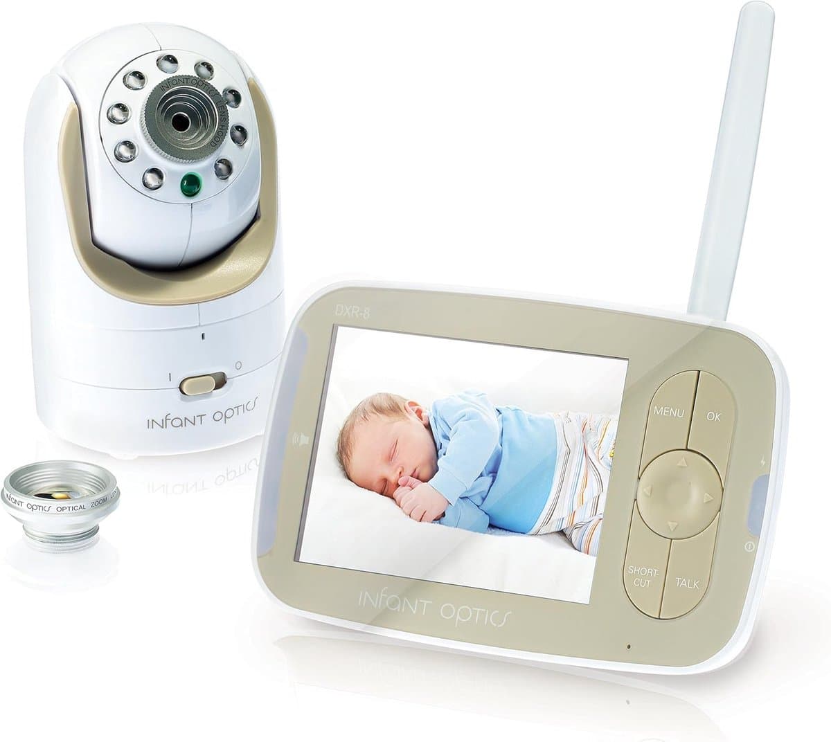 Video Babyfoon met Camera en Audio - Hack-Proof, Nachtzicht en Tweerichtingsgesprek
