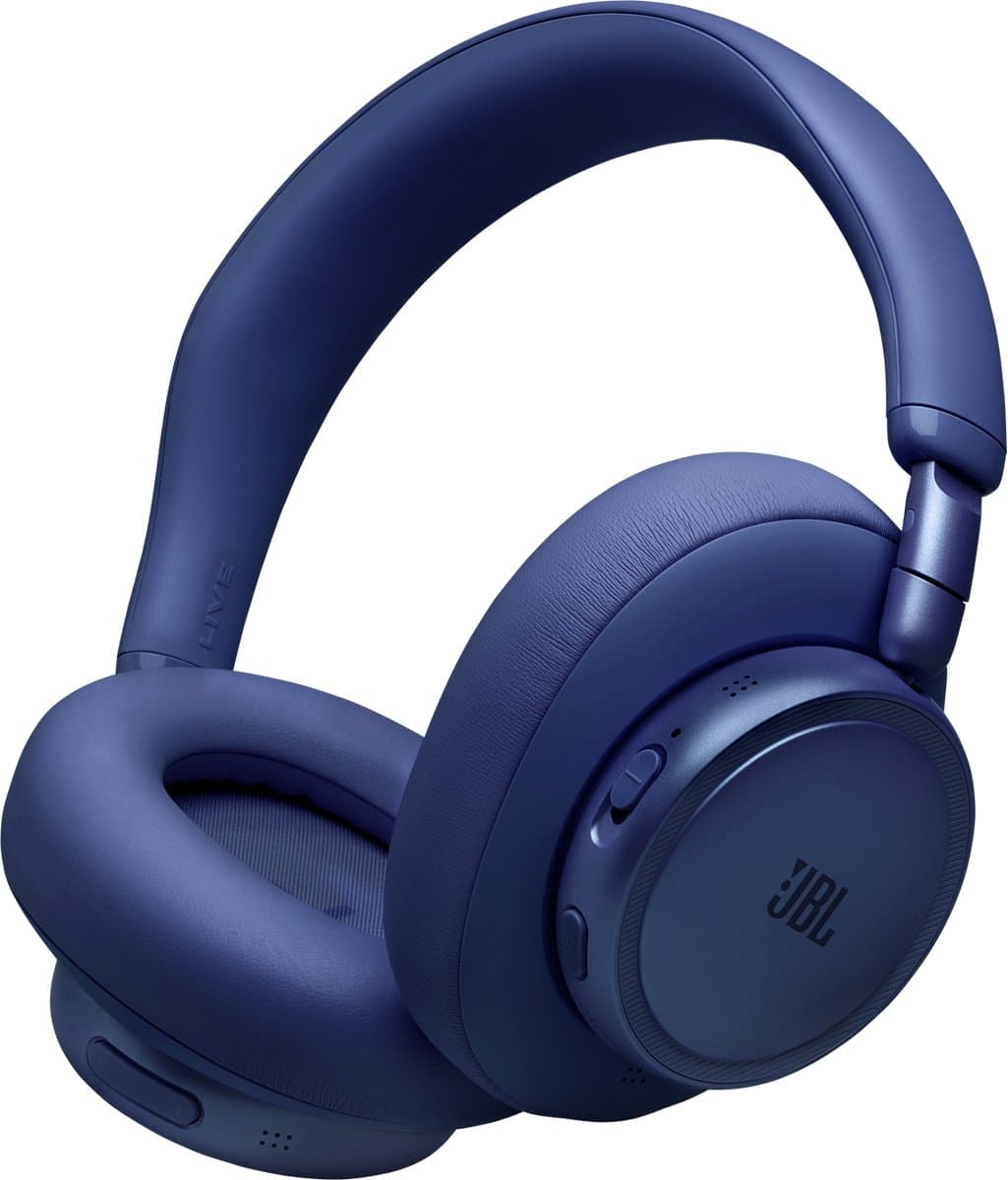 JBL Live 780NC - Draadloze Noise Cancelling Koptelefoon - Bluetooth Over-Ear - 80 uur batterij - Hi-Res Audio - Multipoint - JBL Signature Sound - Blauw