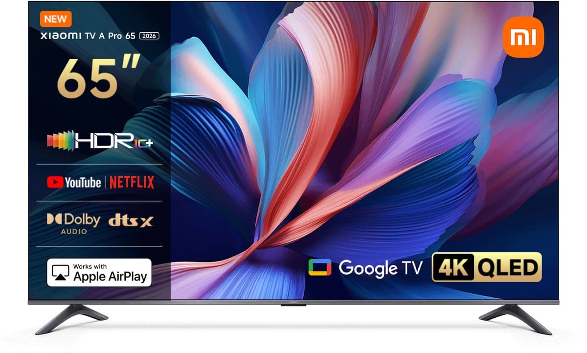 Xiaomi TV A Pro 2026 Smart TV – 65 Inch – 4K QLED HDR10+