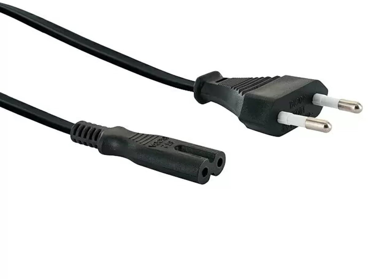 Kbstronics netsnoer / oplader geschikt voor JBL Partbox 100/110/200/ 710/1000 / Cinema 510 / Soundbar Bar 2.0 All-in-One - 1 Meter