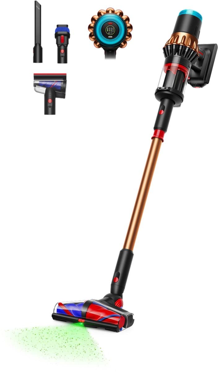 Dyson V16 Piston Animal - Steelstofzuiger - Zwart/Koper - 315 Air Watts - HEPA-filtratie