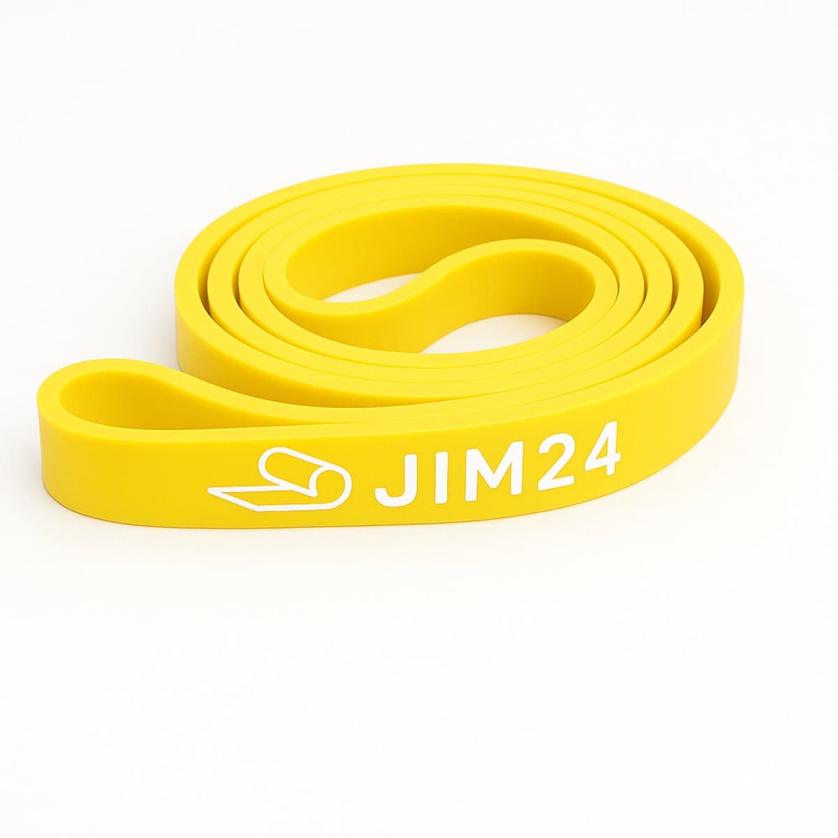 Jim24 Weerstandsband - Resistance Band - Fitness Elastiek - Krachttraining - Crossfit - Thuis Workout - Weerstandsband 2 tot 7kg - Geel