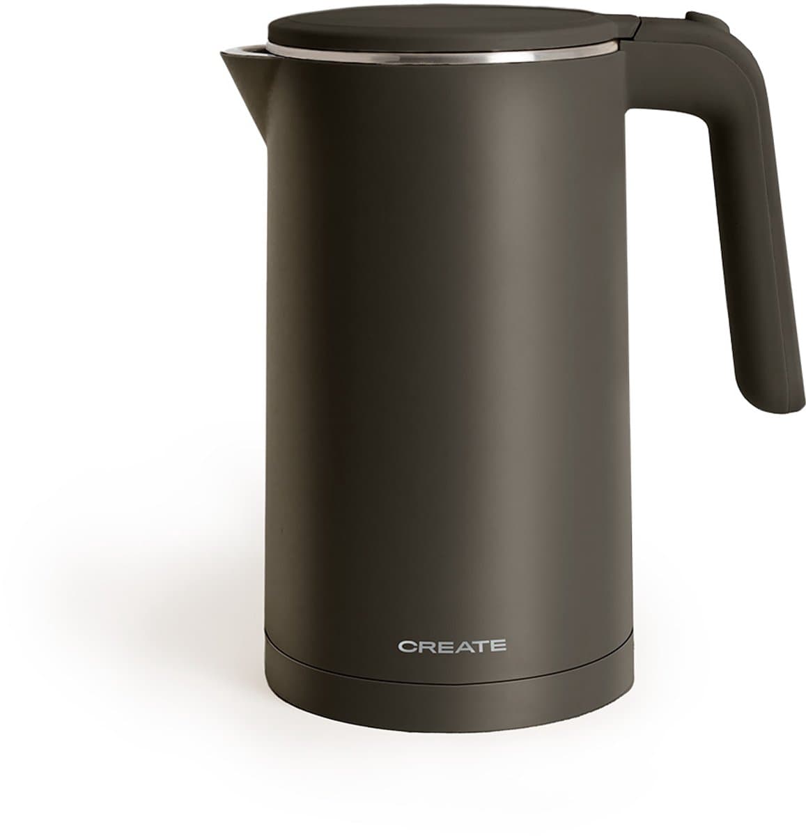CREATE - 1 L elektrische waterkoker met temperatuurregeling - 1000W - Zwart - KETTLE STUDIO PRO