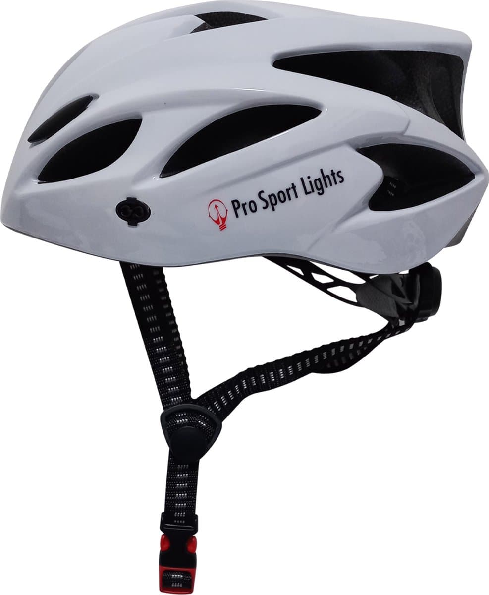 Fietshelm volwassenen Wit - Heren/Dames - Medium 52/58cm