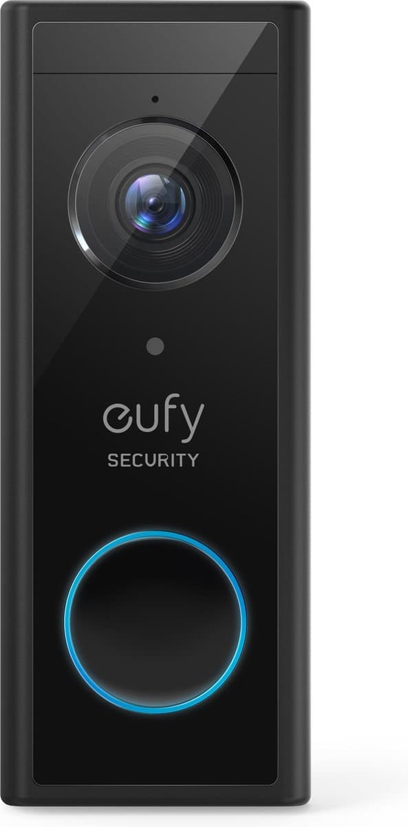 eufy Security S220 Video Deurbel uitbreiding - Video Doorbell - 2K HD - Batterijgevoed - Slimme Deurbel - HomeBase vereist