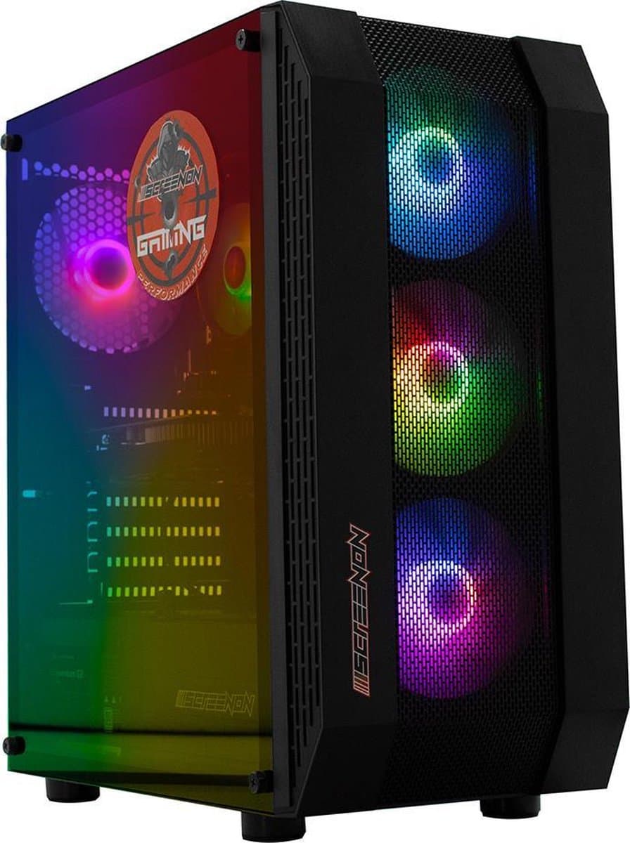ScreenOn - AMD Ryzen 3 2200G Allround Game Computer / Gaming PC - Geforce RTX 3050 - 8GB RAM + 240GB SSD