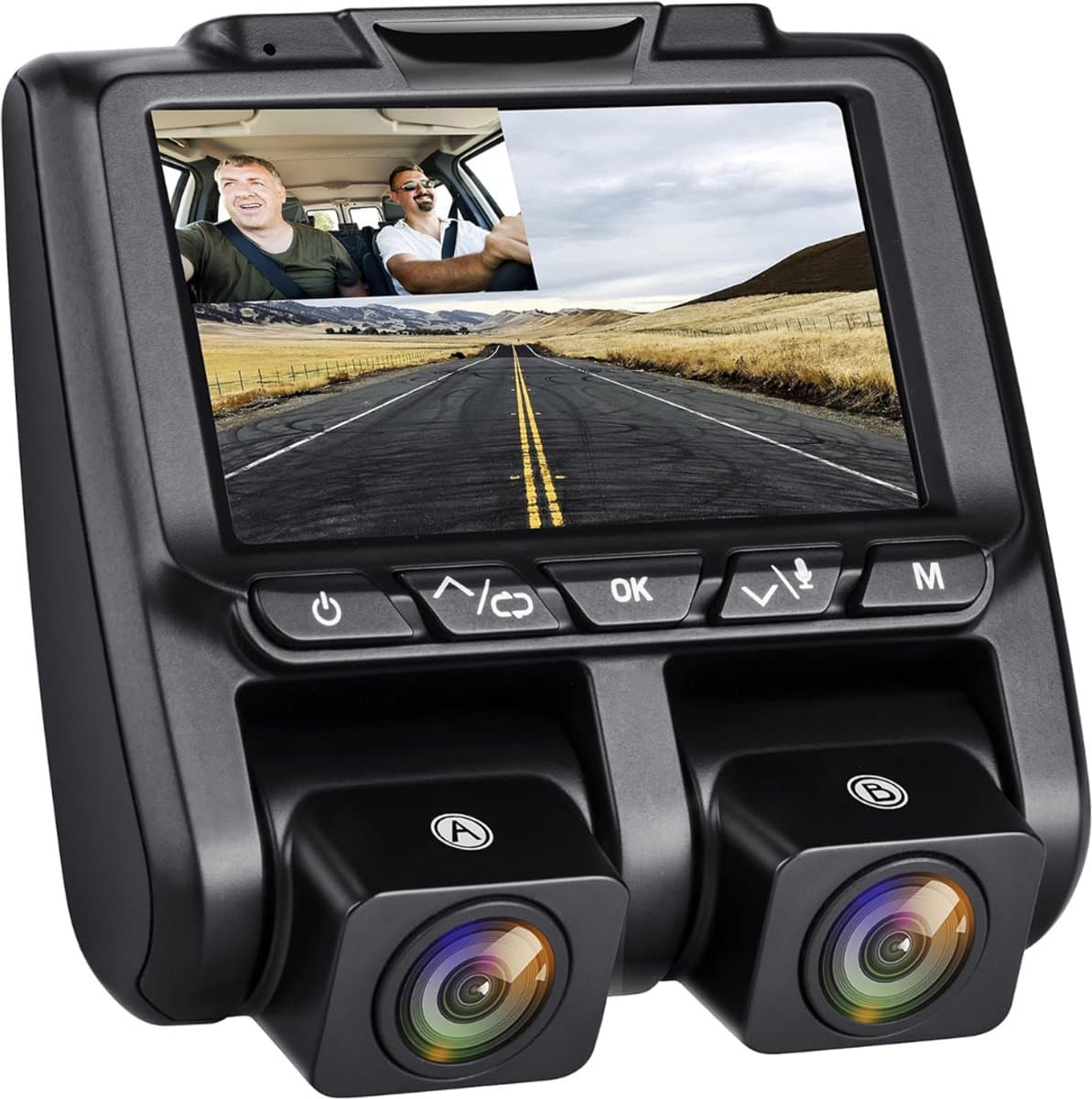 DailySupplies® Dashcam voor Auto - Dual - Camerabewaking - Full HD - Zwart