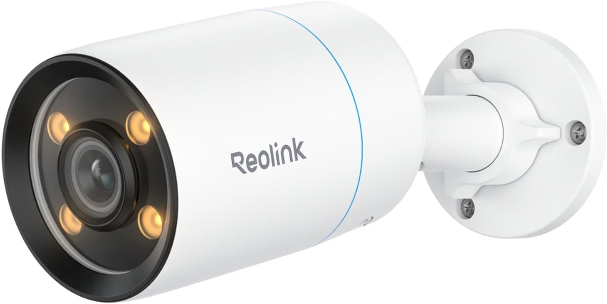 Reolink 4K 8MP PoE IP-camera ColorX met echt full-color nachtzicht F1.0 super diafragma Detectie van personen, voertuigen en dieren - CX810